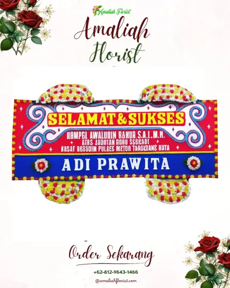 Papan Bunga Ucapan Selamat Silale