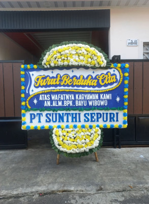Papan Bunga Duka di Silale